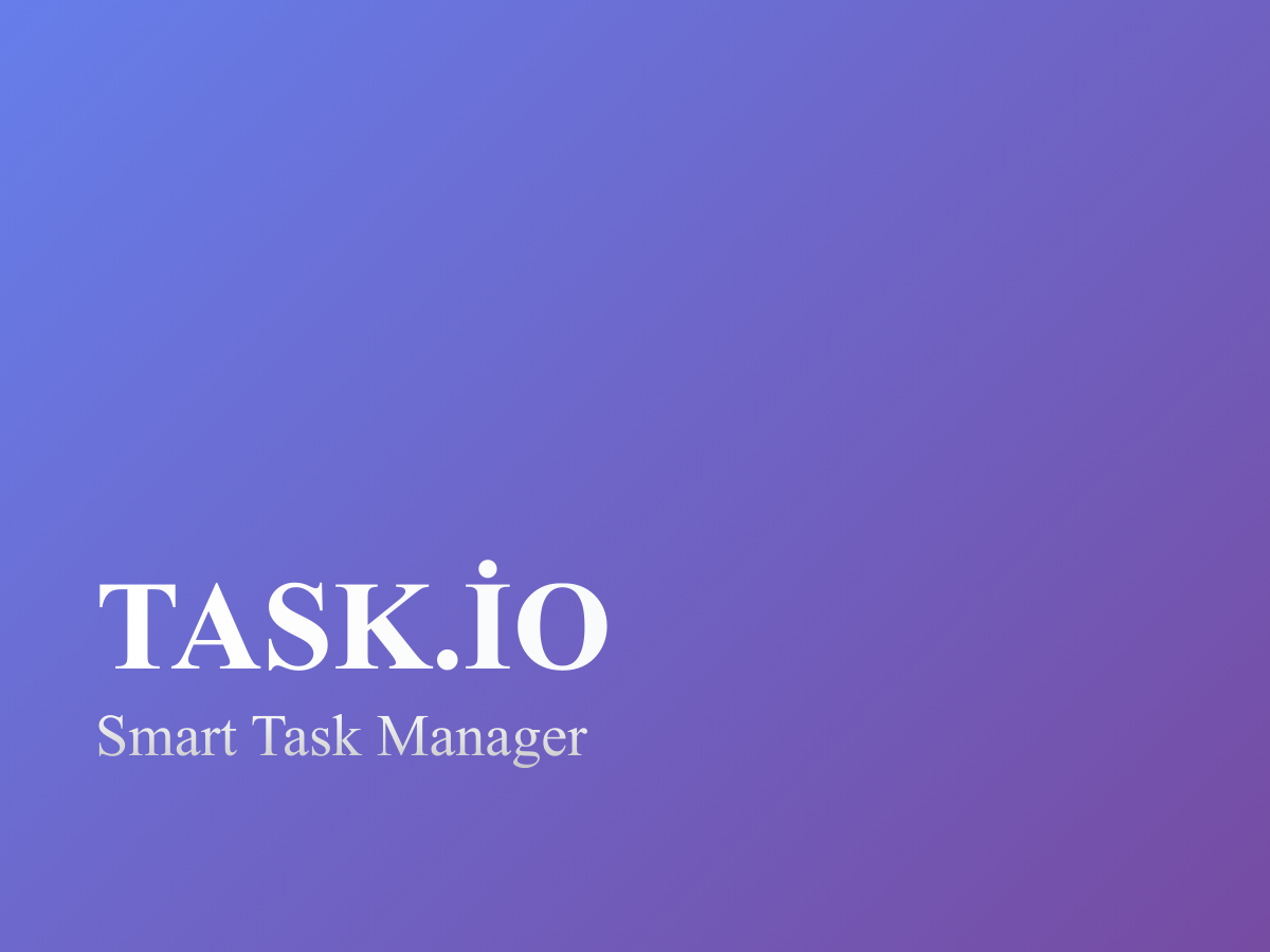 TASK.İO