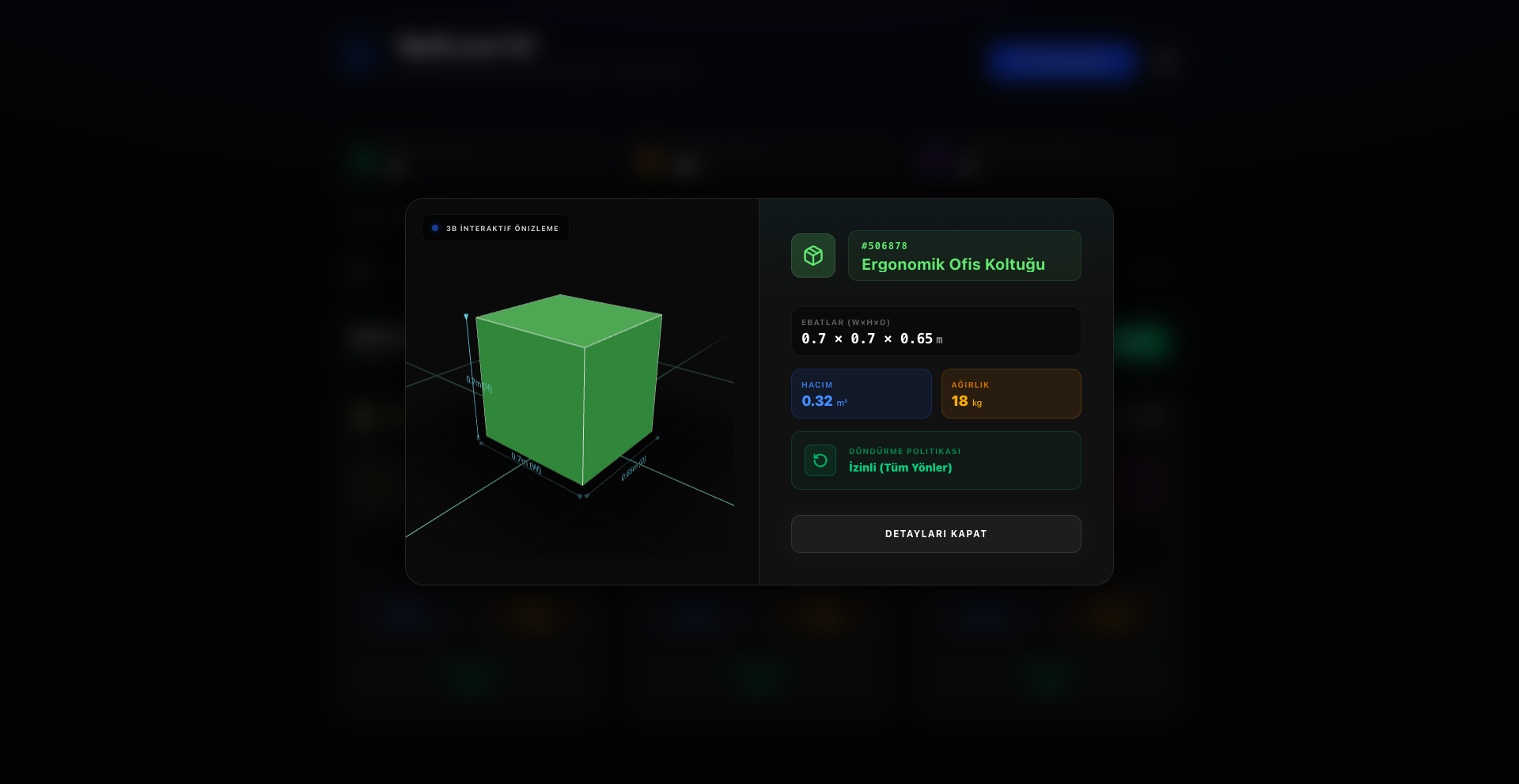 OptiLoad 3D Ekran Görüntüsü 4